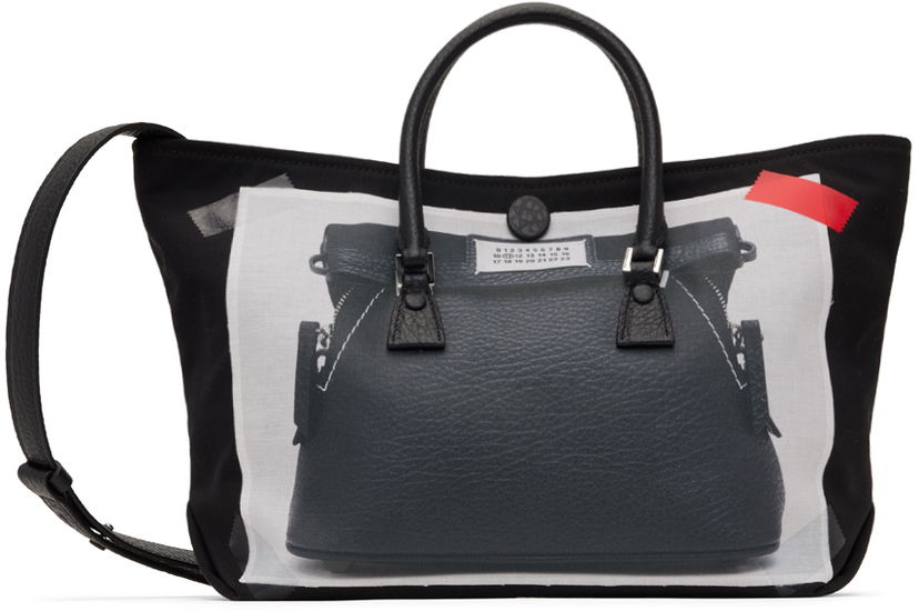 Käsilaukku Maison Margiela 5AC Micro Trompe L'oeil Bag Musta | SB1WC0008 P6436