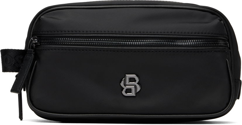 Matkalaukku BOSS BOSS Double B Monogram Wash Bag Musta | 50548082