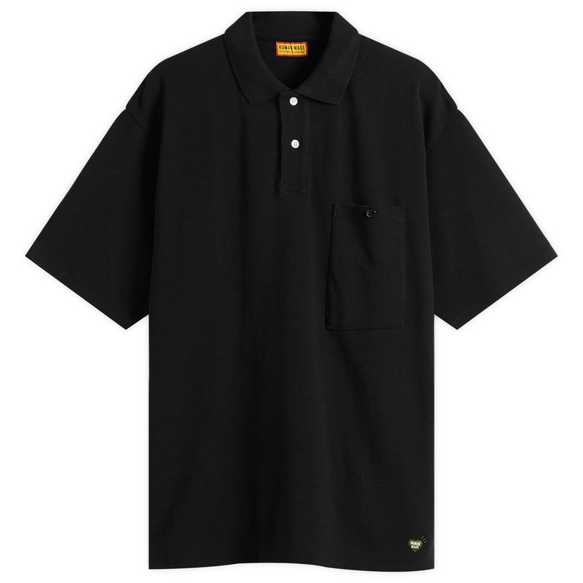 Poolopaita Human Made Human Made Heart Polo Shirt, Size Large Musta | HM29CS025-BLK