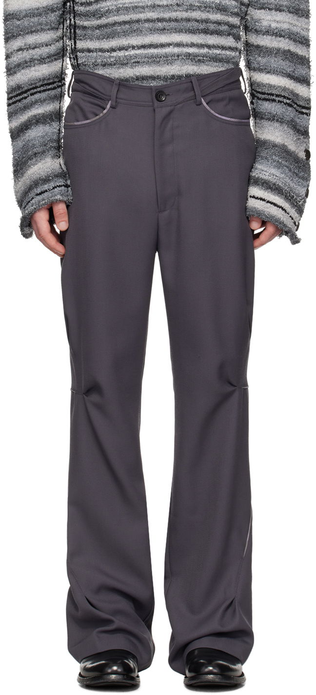 Housut KIKO KOSTADINOV Ohne K-Dart Trousers Harmaa | KKAW24T02-6