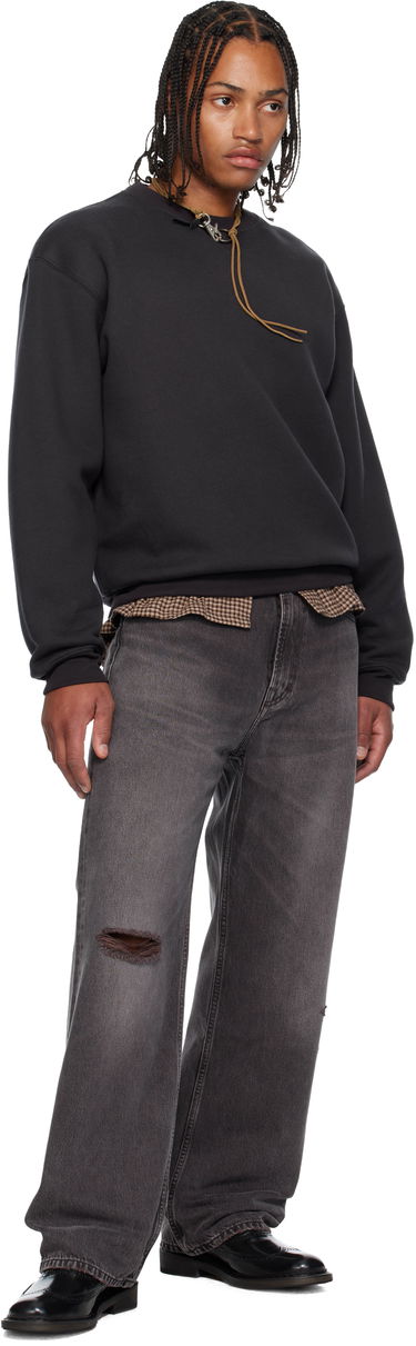 Huppari OUR LEGACY Perfect Sweatshirt Musta | M4256PB, 3