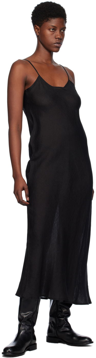Mekko Baserange Maxi Dress with Scoop Neck Musta | DRDY-SL-000, 3