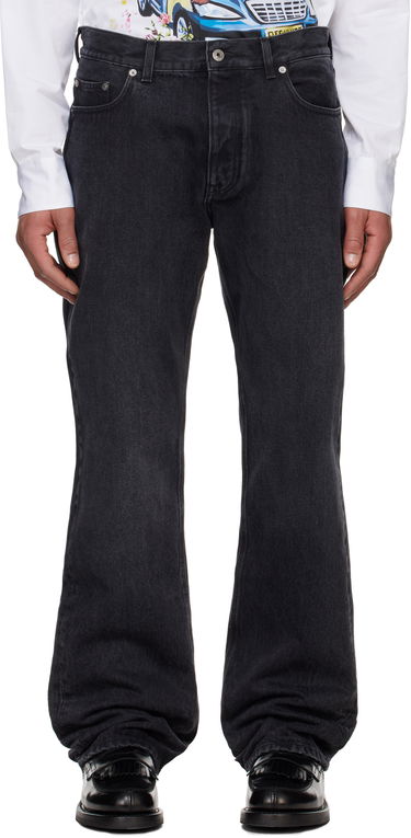 Jeans Off-White Off-White Arrow Skate Jeans Musta | OMYA138C99DEN0021300, 0