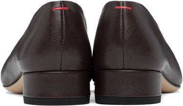 Vaatteet Aeyde Aeyde Delia Leather Ballerina Flats Ruskea | A11-FL-GELR25BL18-SS24-953-007, 1