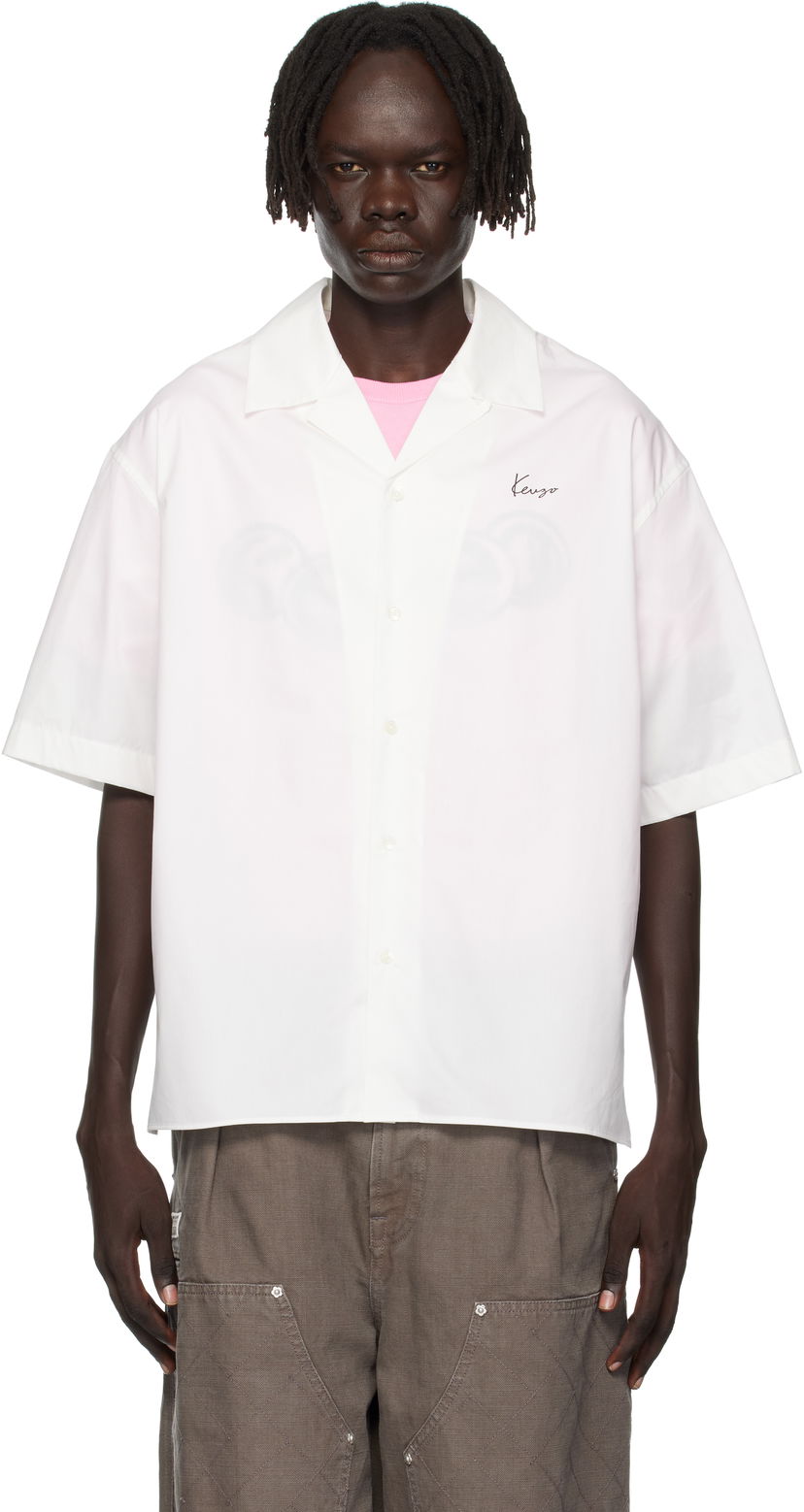 Paita KENZO Kenzo 'KENZO Archive Bouquet' Shirt Valkoinen | FF65CH1329P5