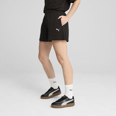 Shortsit Puma ESS Elevated Structured 5" High-Waisted Shorts Musta | 685028_01, 0