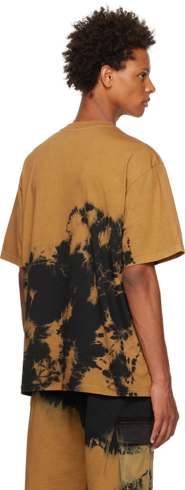 T-paita Feng Chen Wang Feng Chen Wang Bleached Pocket T-Shirt Ruskea | FMF14TS02, 2