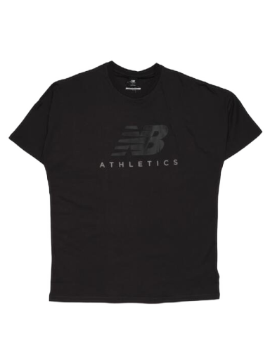T-paita New Balance Athletics Oversized Tee Musta | WT23503_PHM