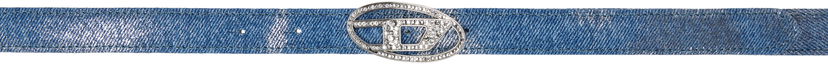 Vyöt Diesel B-1dr Strass 20 Denim Belt Musta | X10129 P6256