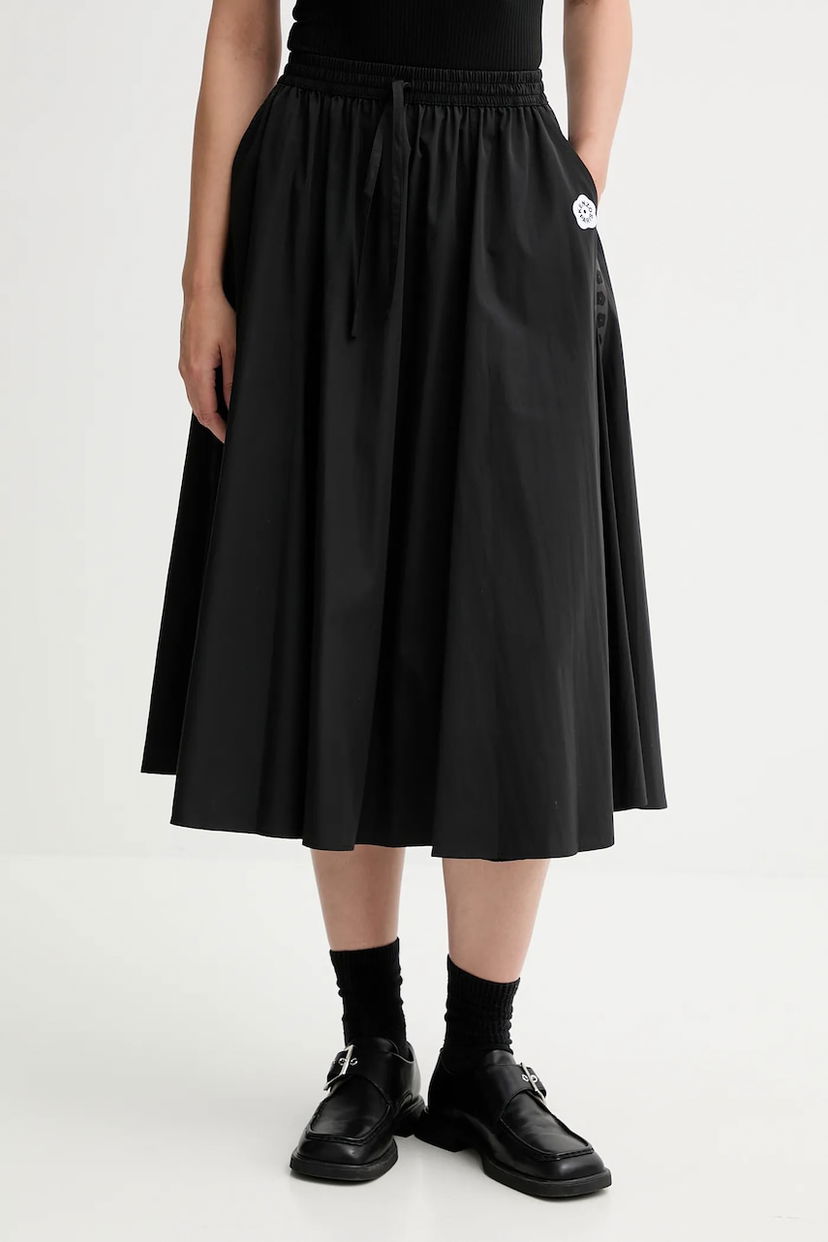 Hame KENZO Kenzo A-Line Midi Skirt Musta | FF62JU3169FI