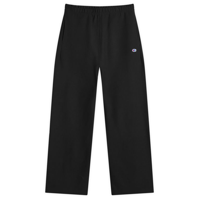 Verryttelyhousut Champion Straight Hem Sweat Pants Musta | 220712-KK001