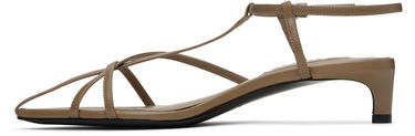 Tennarit ja kengät Jil Sander Jil Sander High Heeled Tie Sandals Ruskea | J15WP0129_P8389, 2