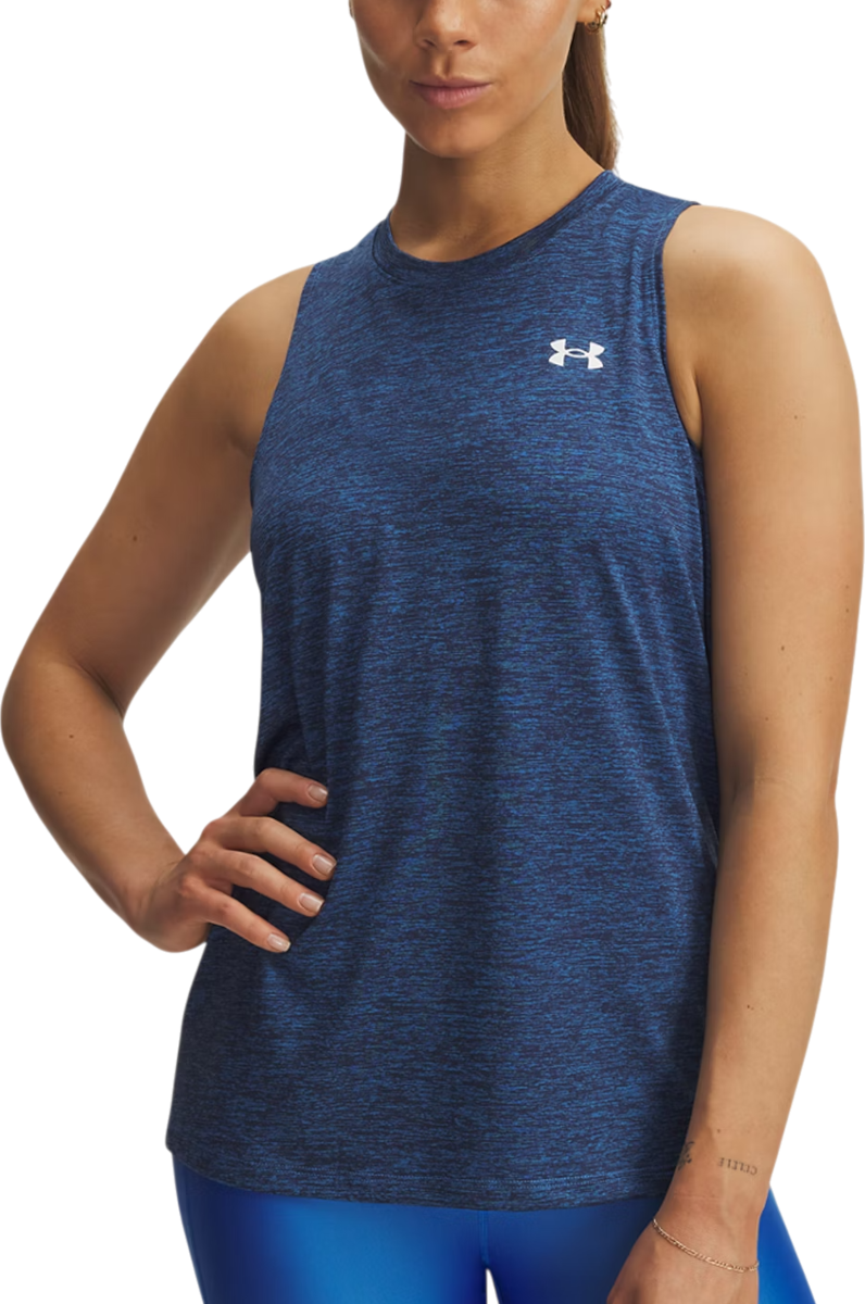 Tankkitoppi Under Armour Under Armour Tech Twist Tank Top Sininen | 1383656-402