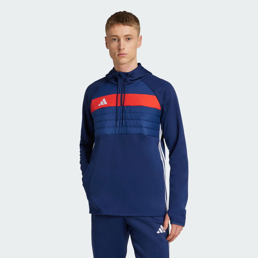 Huppari adidas Performance Tiro 25 Essentials Winterized Training Top Sininen | JN9467