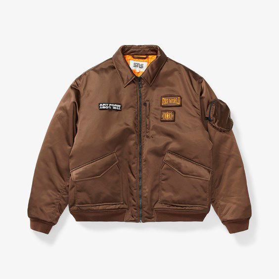 Bomber-takki SNS Cwu Bomber Jacket Ruskea | SNS-2351-5400, 0