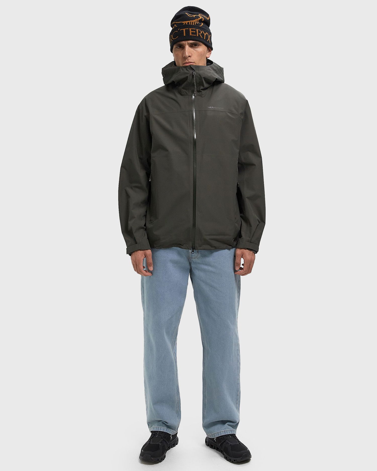 Tuulitakki Peak Performance Treeline Shell Jacket Harmaa | G80856010, 1