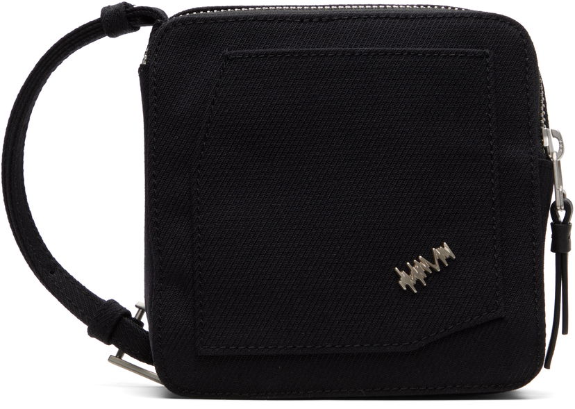 Vyötärölaukku ADER ERROR ADER error Tetraight Product. 107 Canvas Wristlet Bag Musta | BO28FYBA0903BK
