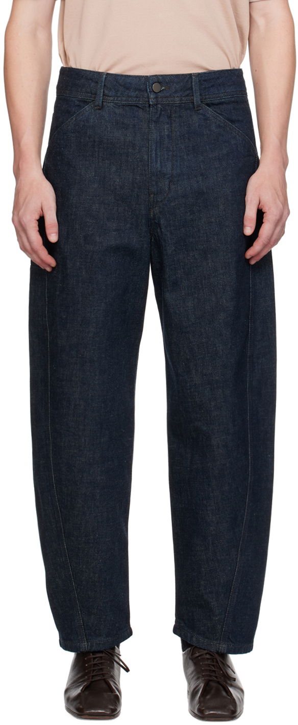 Jeans LEMAIRE LEMAIRE Twisted Workwear Jeans Sininen | PA1102 LD068