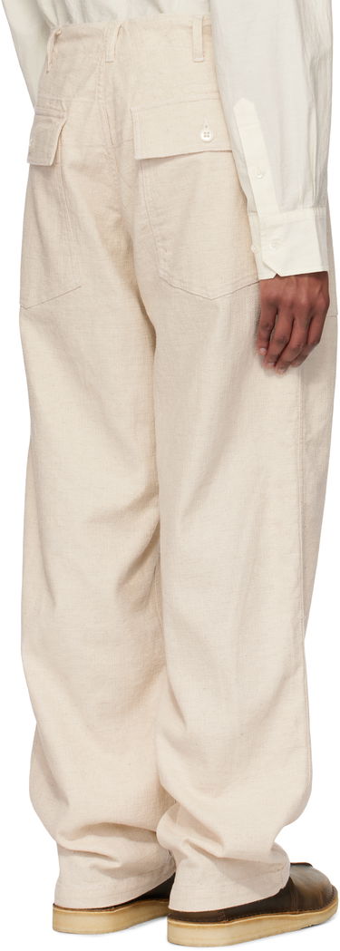 Housut Engineered Garments Engineered Garments Fatigue Trousers Beige | 25S1F004, 2