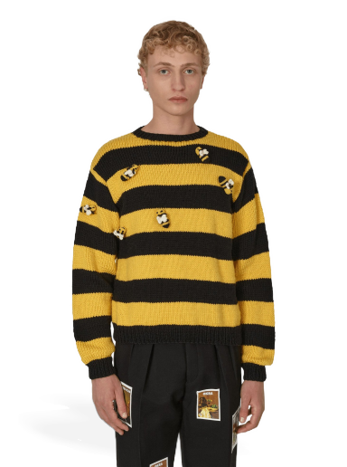 Villapaita Sky High Farm Hand Knit Bee Knit Sweater Monivärinen | SHF02N003 1
