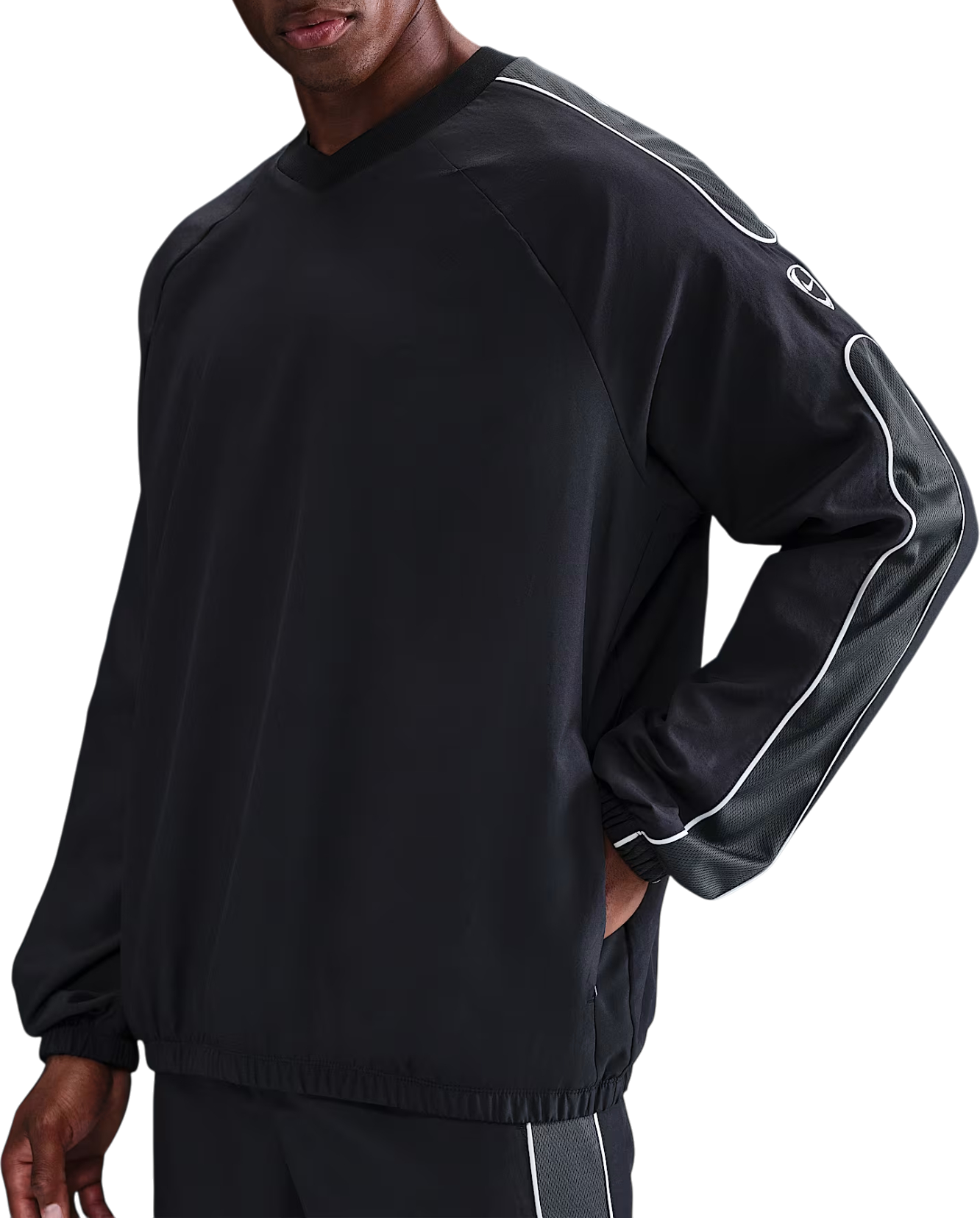 Huppari Nike Dri-FIT Academy+ Shell Top Musta | hv1820-010, 0