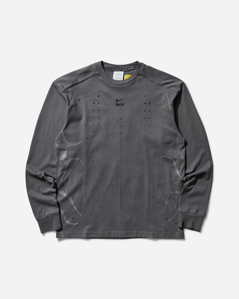 T-paita Nike ISPA Protect Sense Longsleeve T-Shirt Harmaa | HJ9086-010