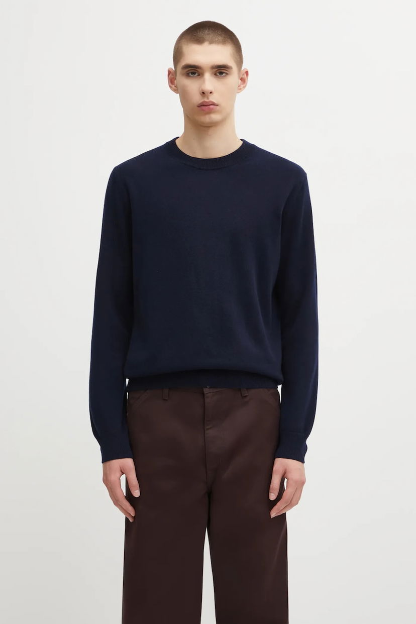 Villapaita Paul Smith Paul Smith Cashmere Sweater Tummansininen | M1R.278Y.N02497