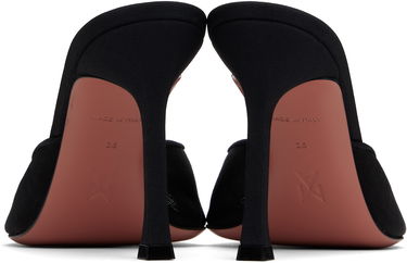 Asusteet Amina Muaddi Amina Muaddi Alexa Mesh Slipper 95 Heeled Sandals Musta | ALEXA MESH SLIPPER, 1
