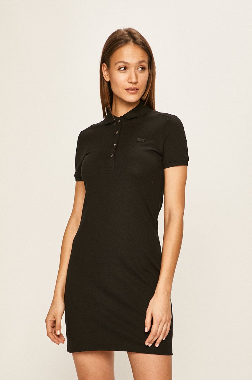 Mekko Lacoste T-shirt Musta | EF5473, 0