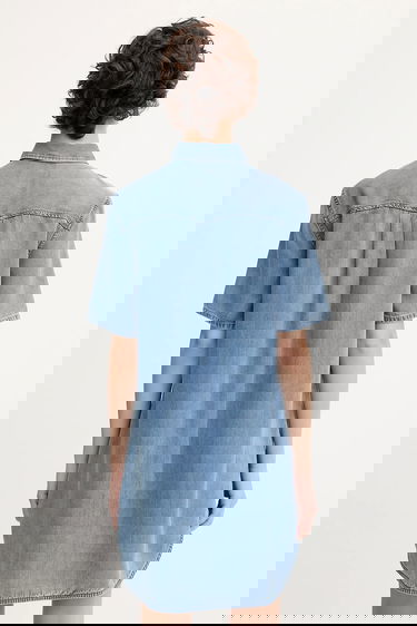 Mekko Samsoe Samsoe Samsoe Samsoe SATONE Mini Dress Sininen | F25200172, 2