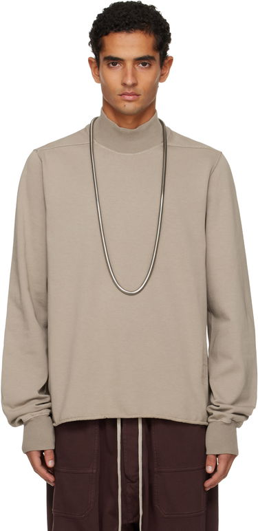Villapaita Rick Owens Rick Owens DRKSHDW Concordians Headon DBL Turtleneck Beige | DU02E7263 RIG, 0