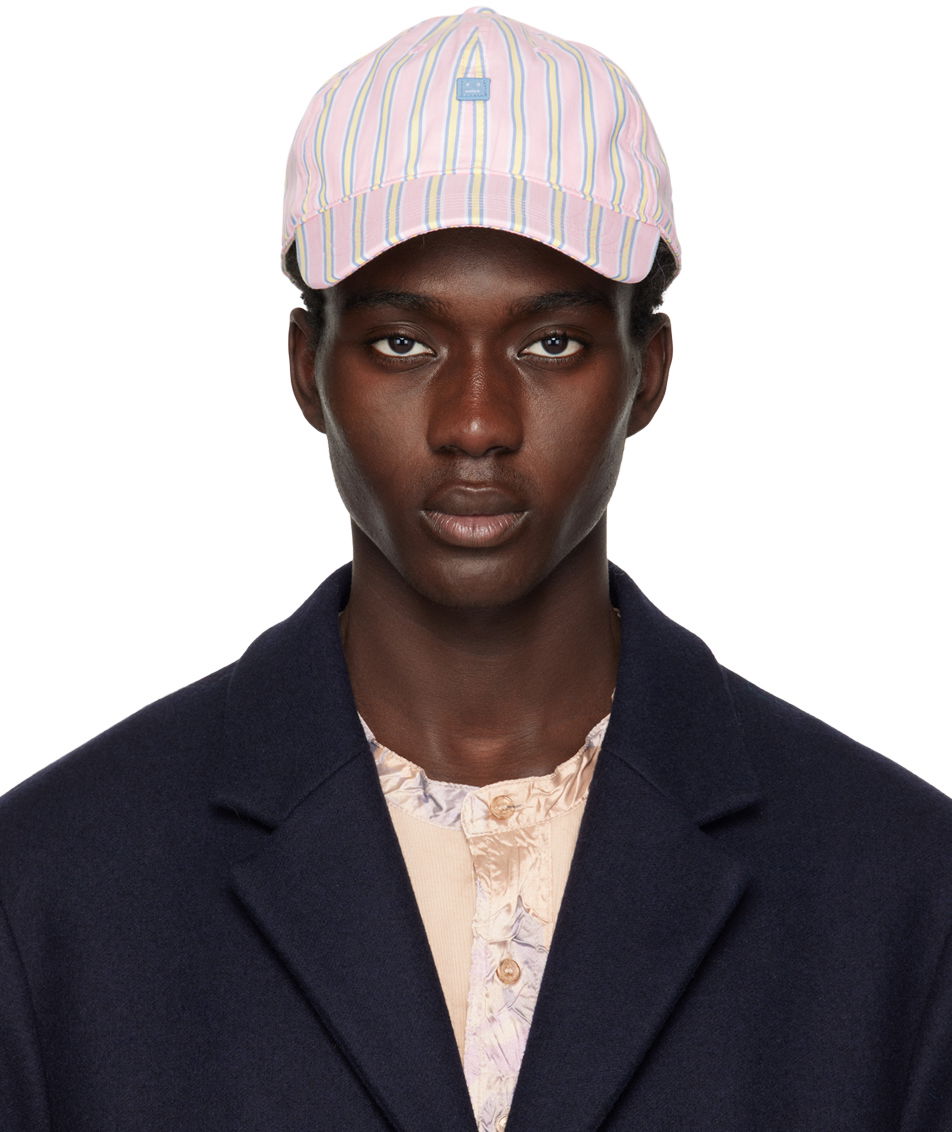 Korkki Acne Studios Micro Patch Cap Vaaleanpunainen | C40323-, 0