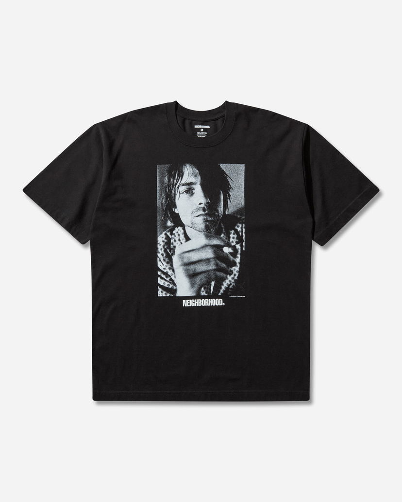 T-paita Neighborhood Charles Peterson Graphic Print Short-Sleeve T-Shirt Musta | 252PCNH-ST13S BLACK