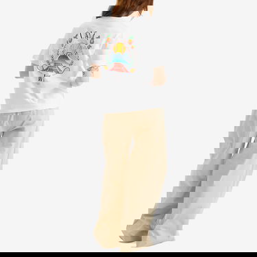 T-paita Casablanca Casa Way Mountain Printed T-Shirt, Size Large Valkoinen | WPF25-JTS-046-03, 4