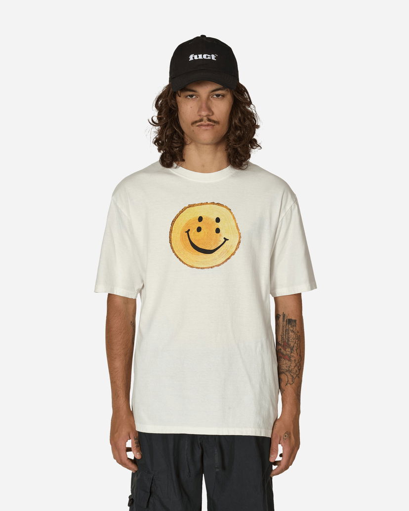 T-paita KAPITAL Rookie Jersey T-Shirt with Graphic Print Valkoinen | EK-1375SC WHITE