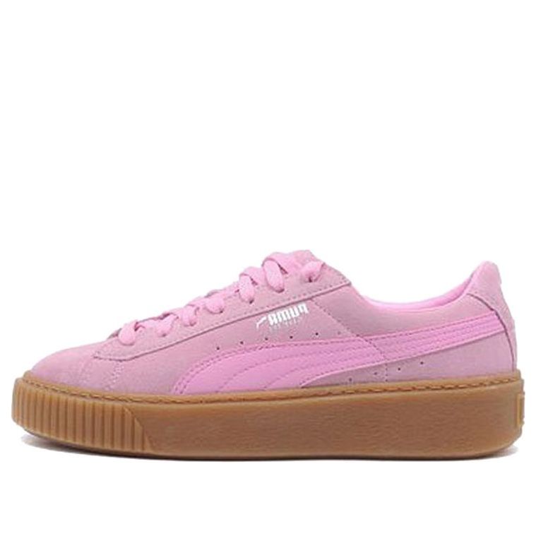 Tennarit ja kengät Puma Suede Platform Vaaleanpunainen | 363663-02
