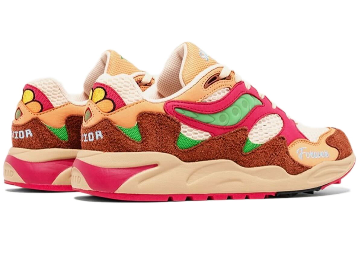 Tennarit ja kengät Saucony Jae Tips x Grid Shadow 2 "What's the Occasion? - Wear To The Party" Monivärinen | S70826-2, 1