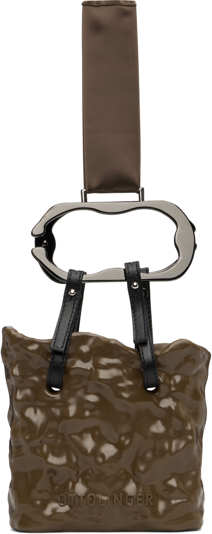 Käsilaukku Ottolinger Ottolinger C Band Signature Ceramic Bag Ruskea | 126-901626-01