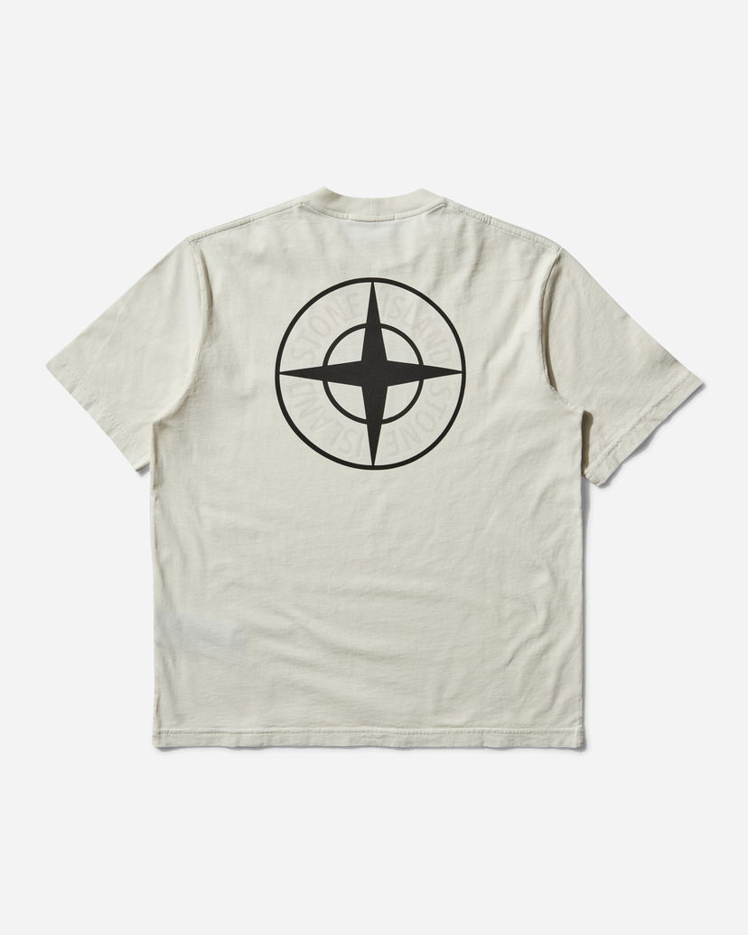 T-paita Stone Island Industrial Logos T-Shirt Beige | K2S15-2100037-S0193 V0093