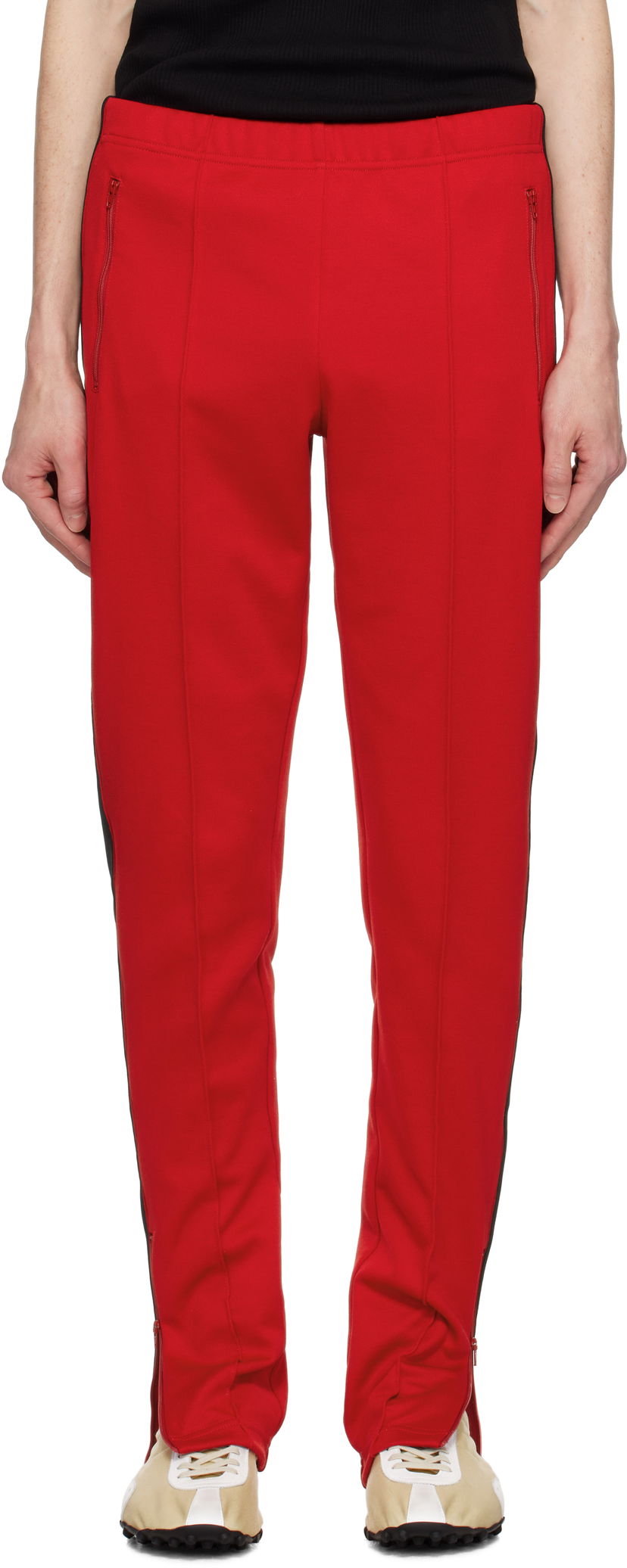 Verryttelyhousut Maison Margiela Maison Margiela Striped Sweatpants Punainen | S50KA0675 S22460