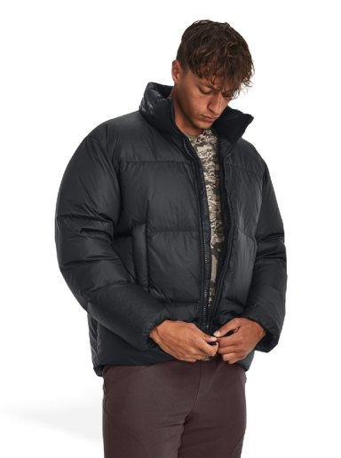 Puffer takki Under Armour Cold Gear Infrared Down Puffer Jacket Musta | 1378828-001