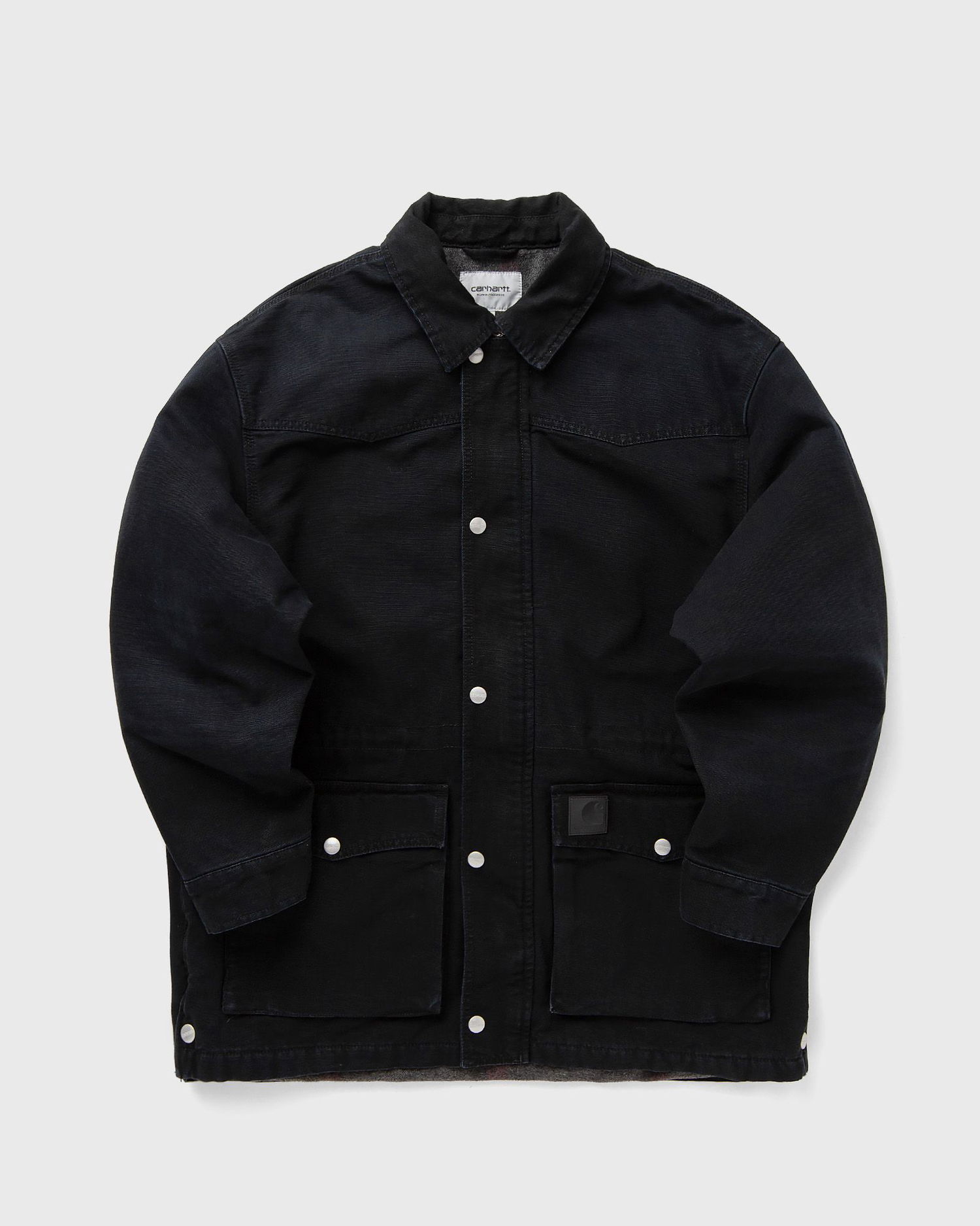 Takki Carhartt WIP OG Santa Fe Black Coat Musta | I034314-00E.4O, 0