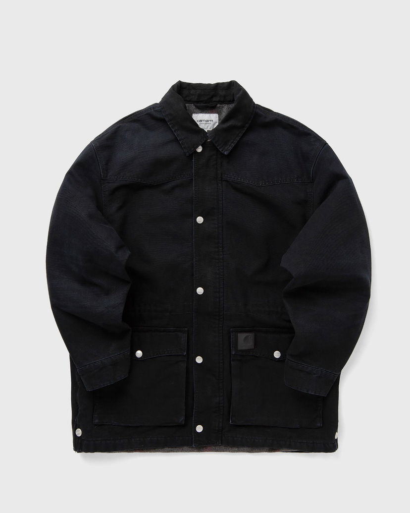 Takki Carhartt WIP OG Santa Fe Black Coat Musta | I034314-00E.4O