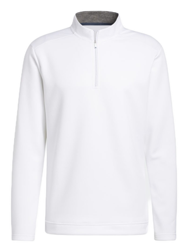 Huppari adidas Originals Mikina Club Quarter-Zip Valkoinen | GL0141