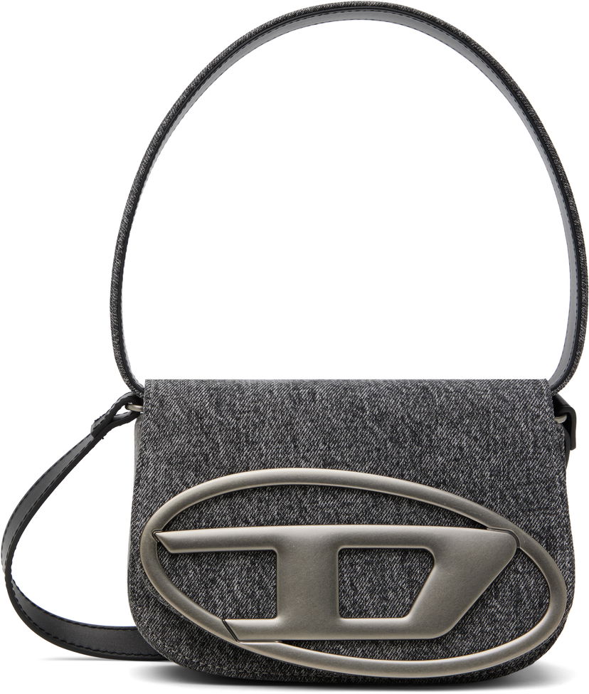 Käsilaukku Diesel 1dr Denim Shoulder Bag Harmaa | X08396 P1309