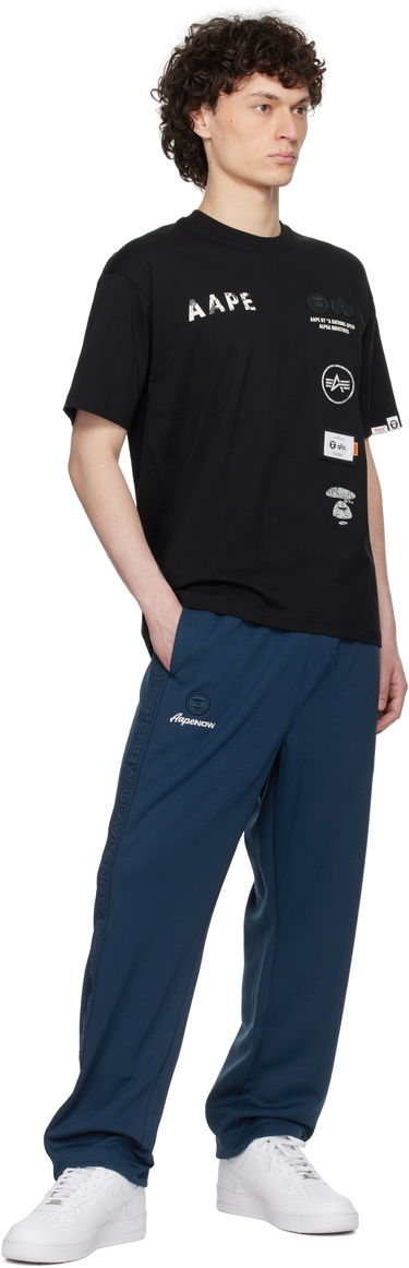 T-paita AAPE by A Bathing Ape AAPE by A Bathing Ape Alpha Industries 'Universe' T-Shirt Musta | AAPTEM9712XXNBKX, 3