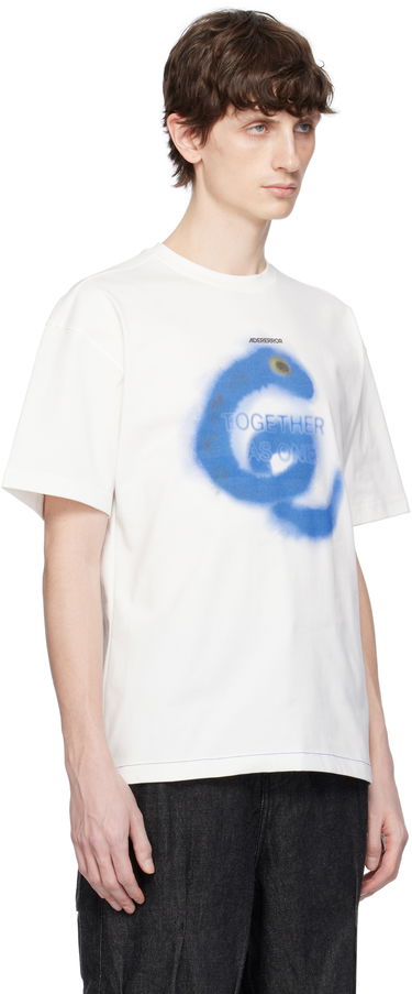 T-paita ADER ERROR ADER error 0107 Together As One Graphic T-Shirt Valkoinen | BO01SSTS0107OW, 1