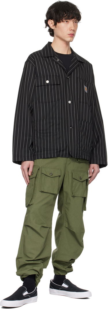 Takki Carhartt WIP Work In Progress Seaton Pinstriped Blazer Musta | I034437, 3