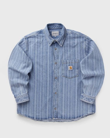 Paita Carhartt WIP Rylan Striped Denim Shirt Jacket Sininen | I035567-32H.12, 2
