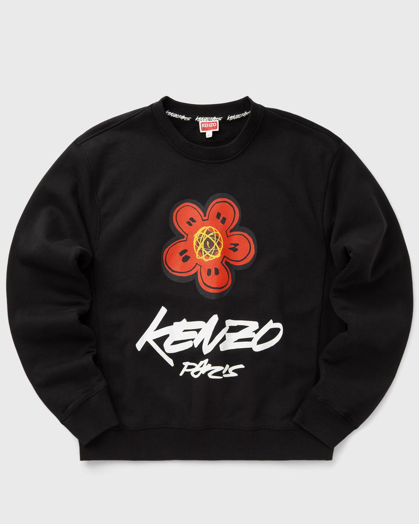 Huppari KENZO FUTURA Classic Flower Sweatshirt Musta | FF65SW2524MC.99J